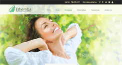 Desktop Screenshot of ethembahealth.com